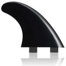 DORSAL Flexrez Core Surfboard Twin Surf Fins (2) FCS Compatible Black