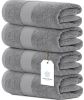 Luxury Bath Towels Set of 4 Large 700 GSM Cotton Ultra Soft Bath Towels 27x54 inch Highly Absorbent and Quick Dry Hotel Towels for Bathroom Luxury Plu