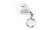 Light Action LED and Stainless Steel Keychain for Keyboard Insert