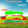 Golf Game Set Golf Game Training Mat Chipping Mat 20Pcs Sticky Golf Balls Indoor Outdoor Golf Practice Mat