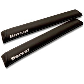 DORSAL SunGuard (No Fade) Aero Roof Rack Pads Car Crossbar Surfboard Kayak SUP Snowboard Racks Long [Pair] (size: 20")