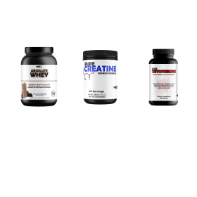 Anabolic Bundle Protein, Creatine Testosterone Booster (Creatine and Testosteron: Creatine and Testosterone, Protein: Absolute Whey Chocolate)